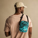 Black/Turquoise Utility crossbody bag - FormulaFanatics