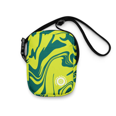 Green/Neon Utility crossbody bag - FormulaFanatics