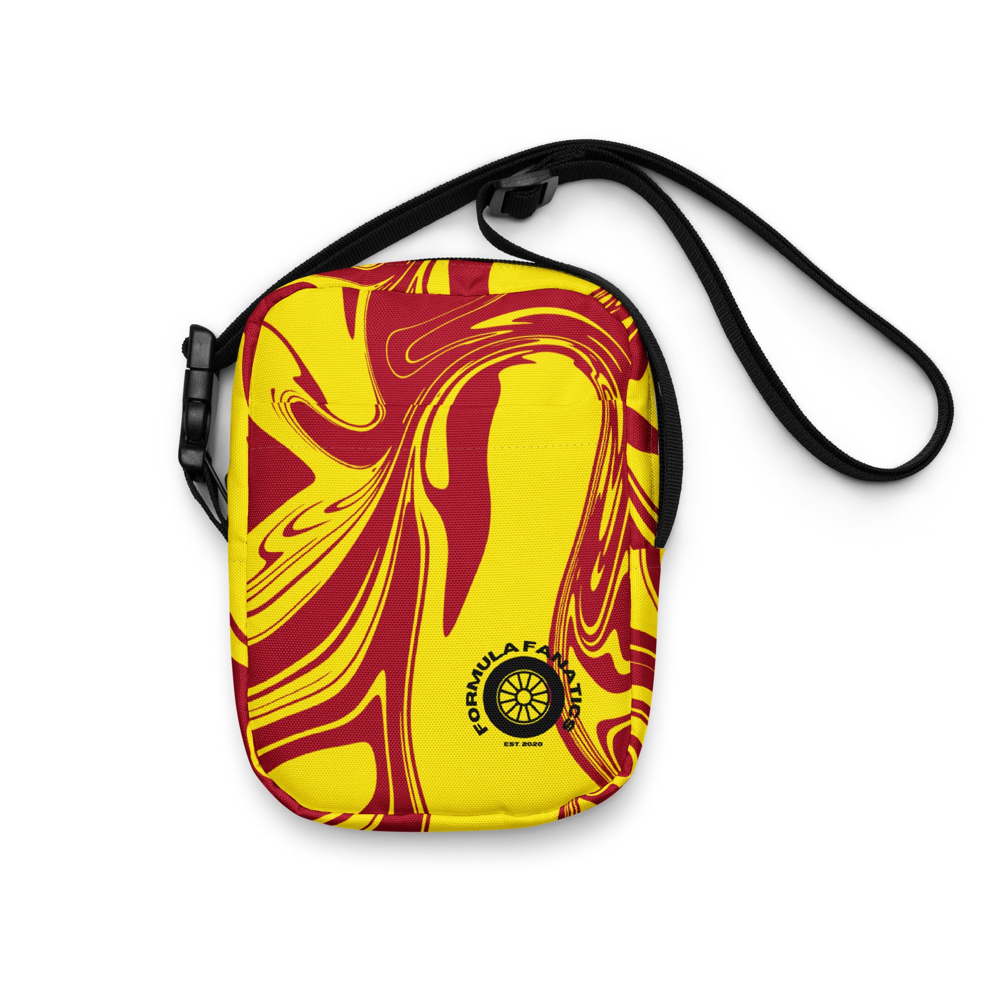 Red/Yellow Utility crossbody bag - FormulaFanatics