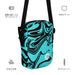 Black/Turquoise Utility crossbody bag - FormulaFanatics