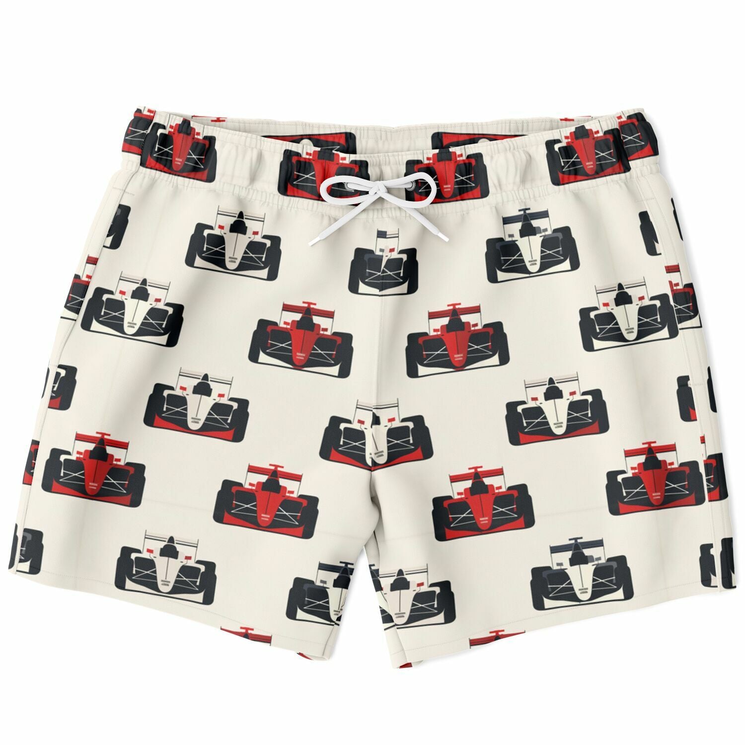 Race Car Icons Swim Trunks Men