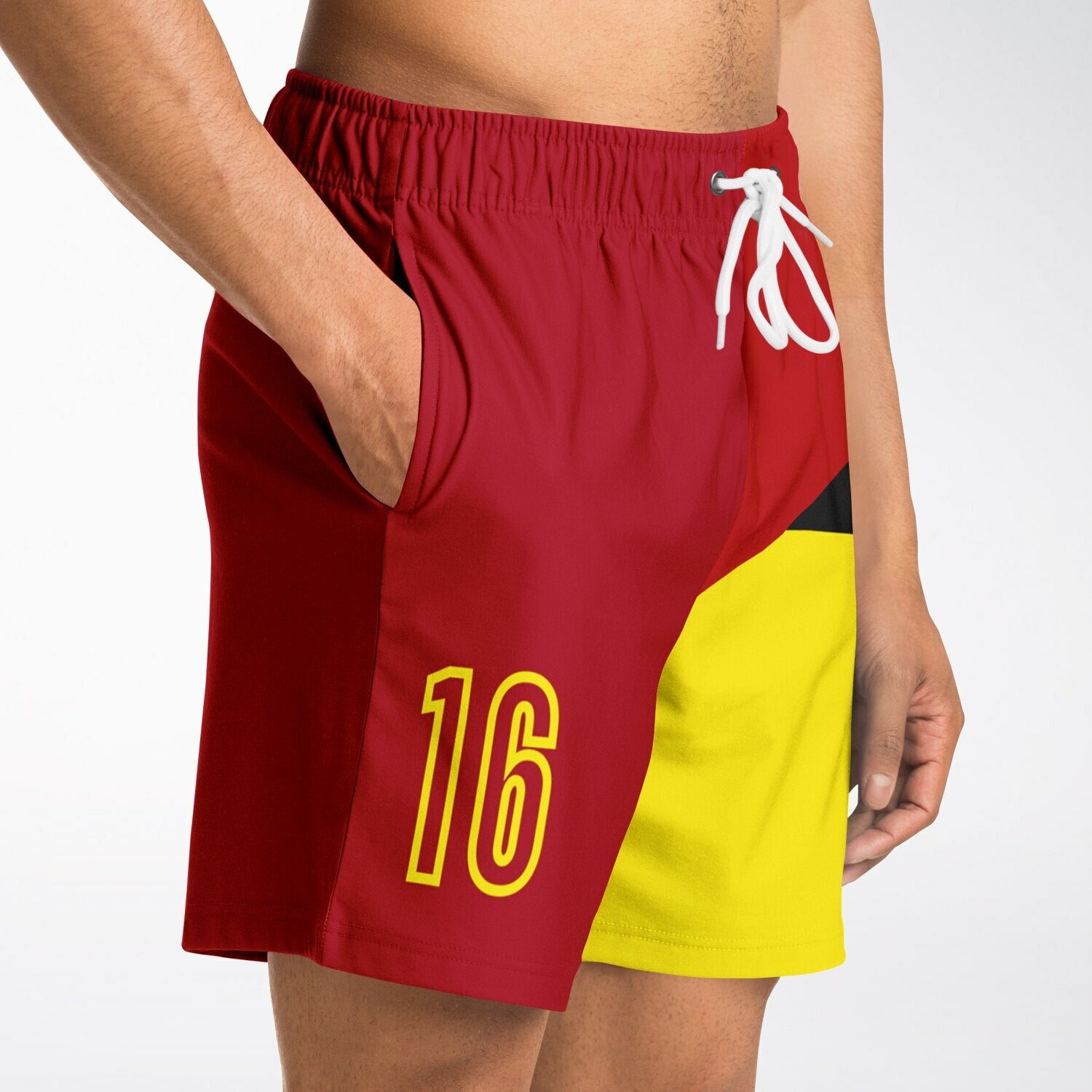 LEC16 Livery Inspired Athletic Shorts