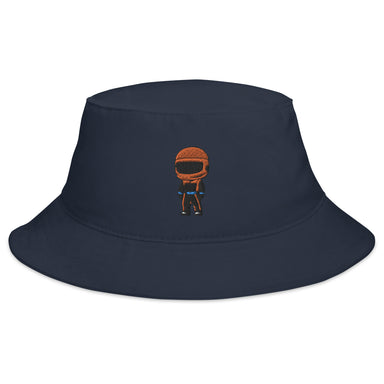 Mini Drivers Orange/Black Embroidered Bucket Hat - FormulaFanatics