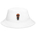 Mini Drivers Orange/Black Embroidered Bucket Hat - FormulaFanatics