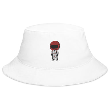 Mini Drivers Red/White/Black Embroidered Bucket Hat - FormulaFanatics