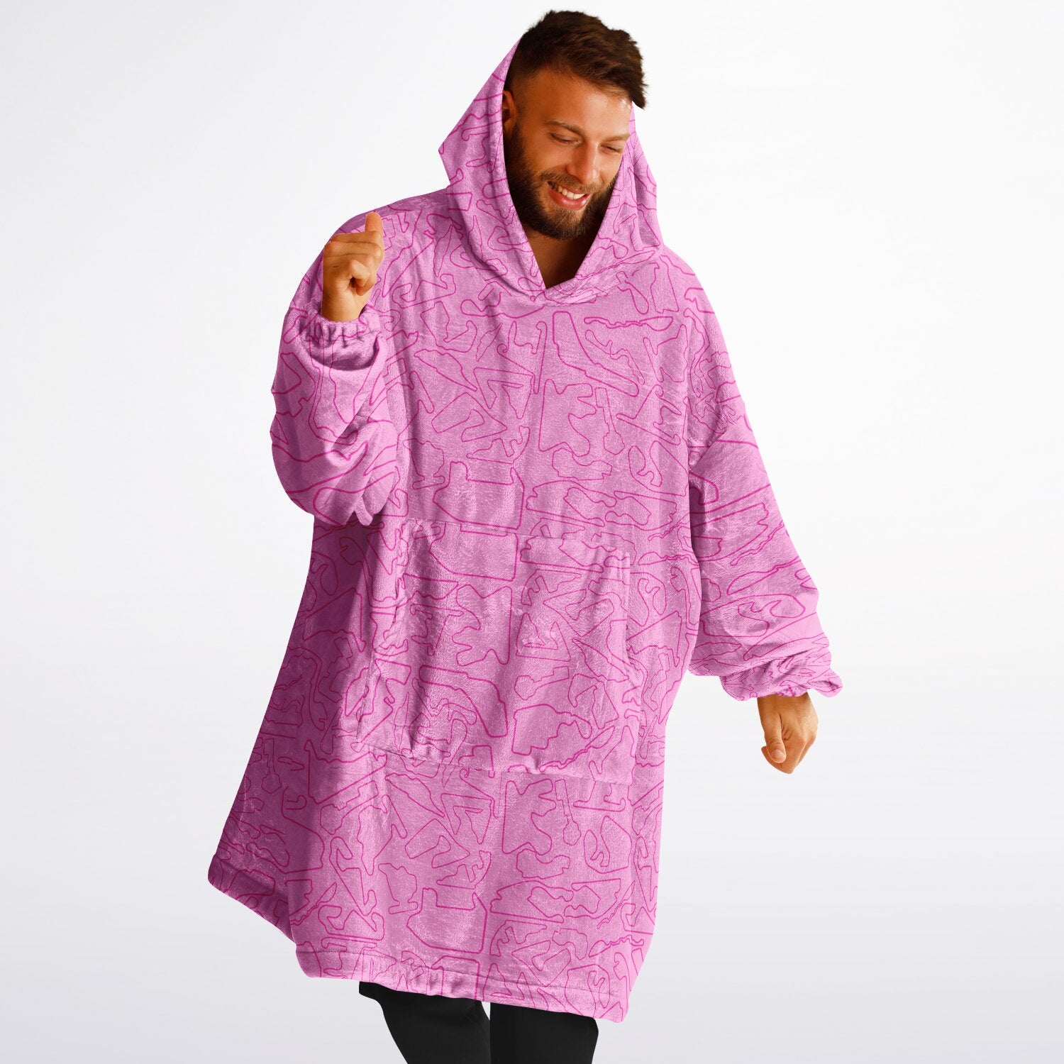 The DRS (Deep Relaxation System) Gigantic Hoodie - Pink
