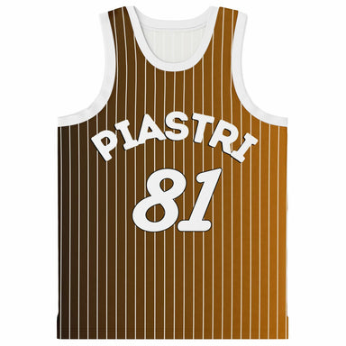 PIA81 Pinstripe Basketball Jersey - FormulaFanatics