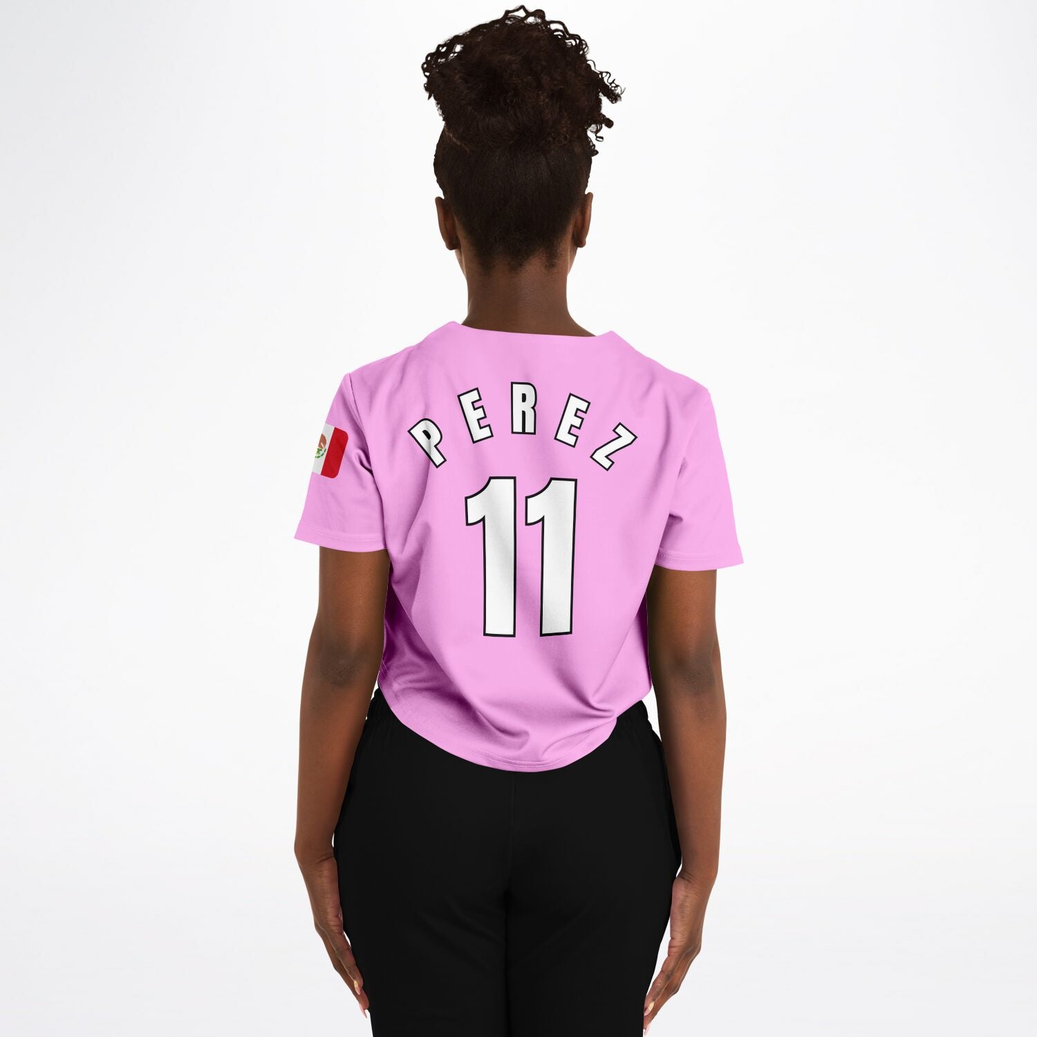 PER11 - Pink - Cropped Jersey - FormulaFanatics