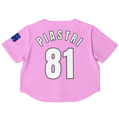 PIA81 - Pink - Cropped Jersey - FormulaFanatics