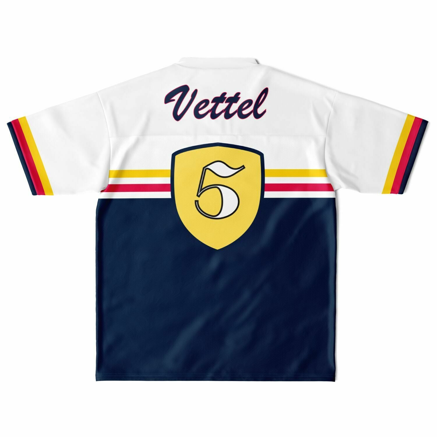 Legends - Vettel Football Jersey - FormulaFanatics