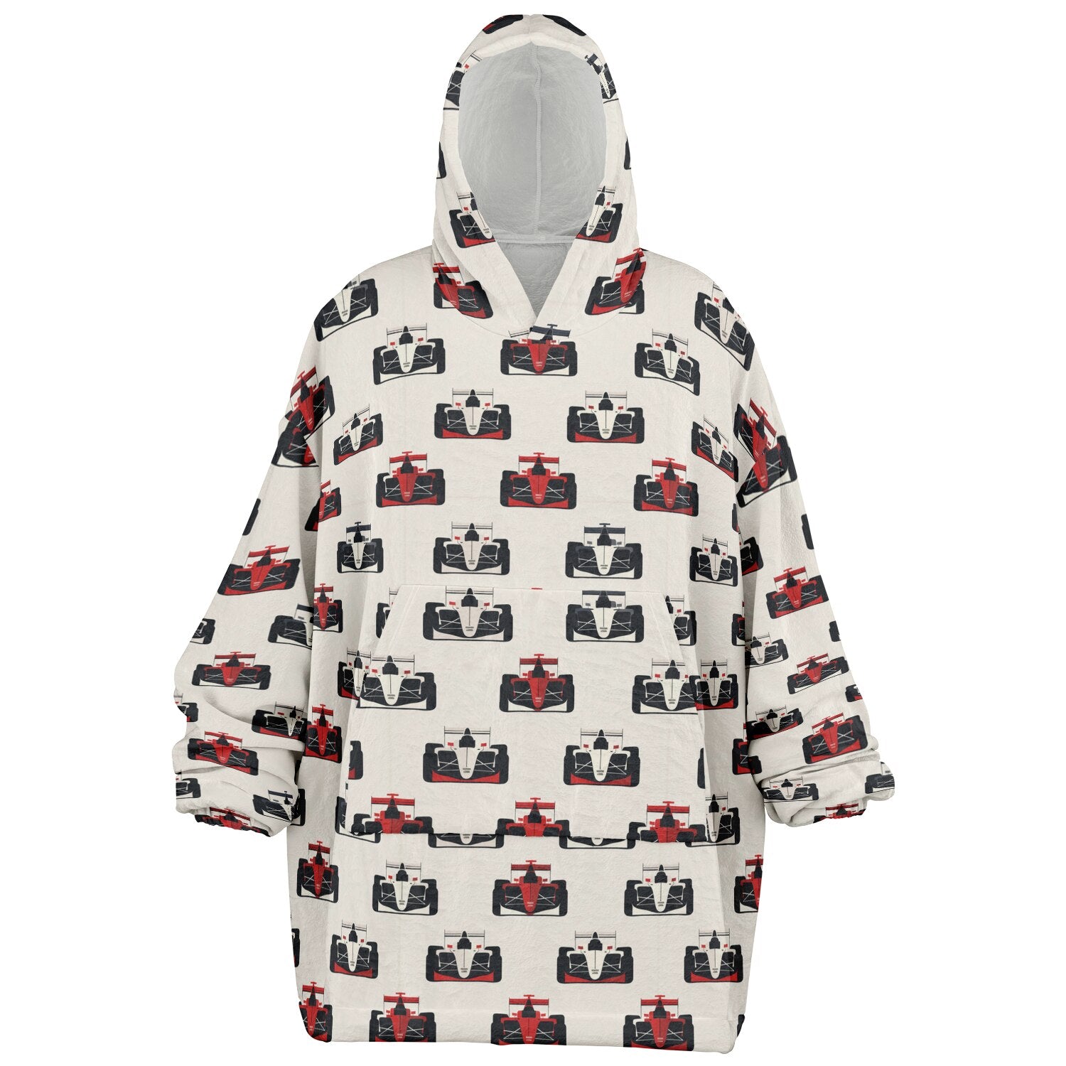 Race Car Icons Snug Hoodie Economy