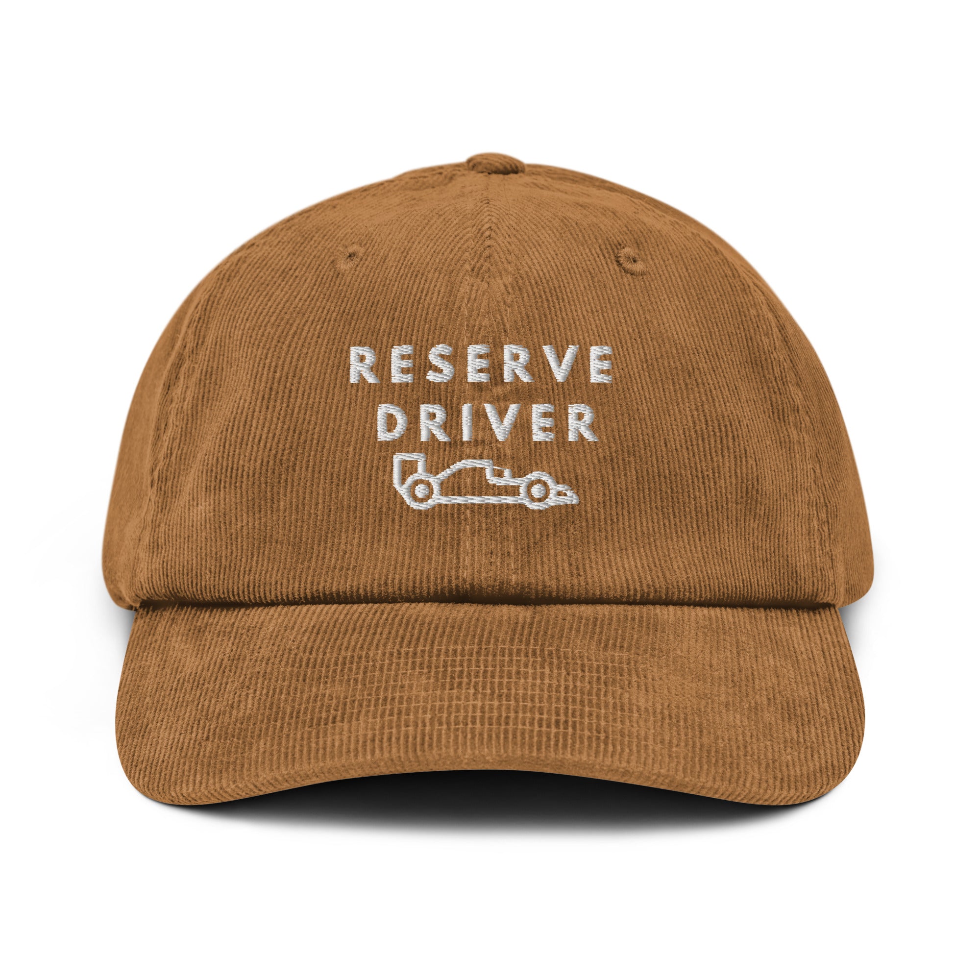 Reserve Driver Embroidered Corduroy Hat