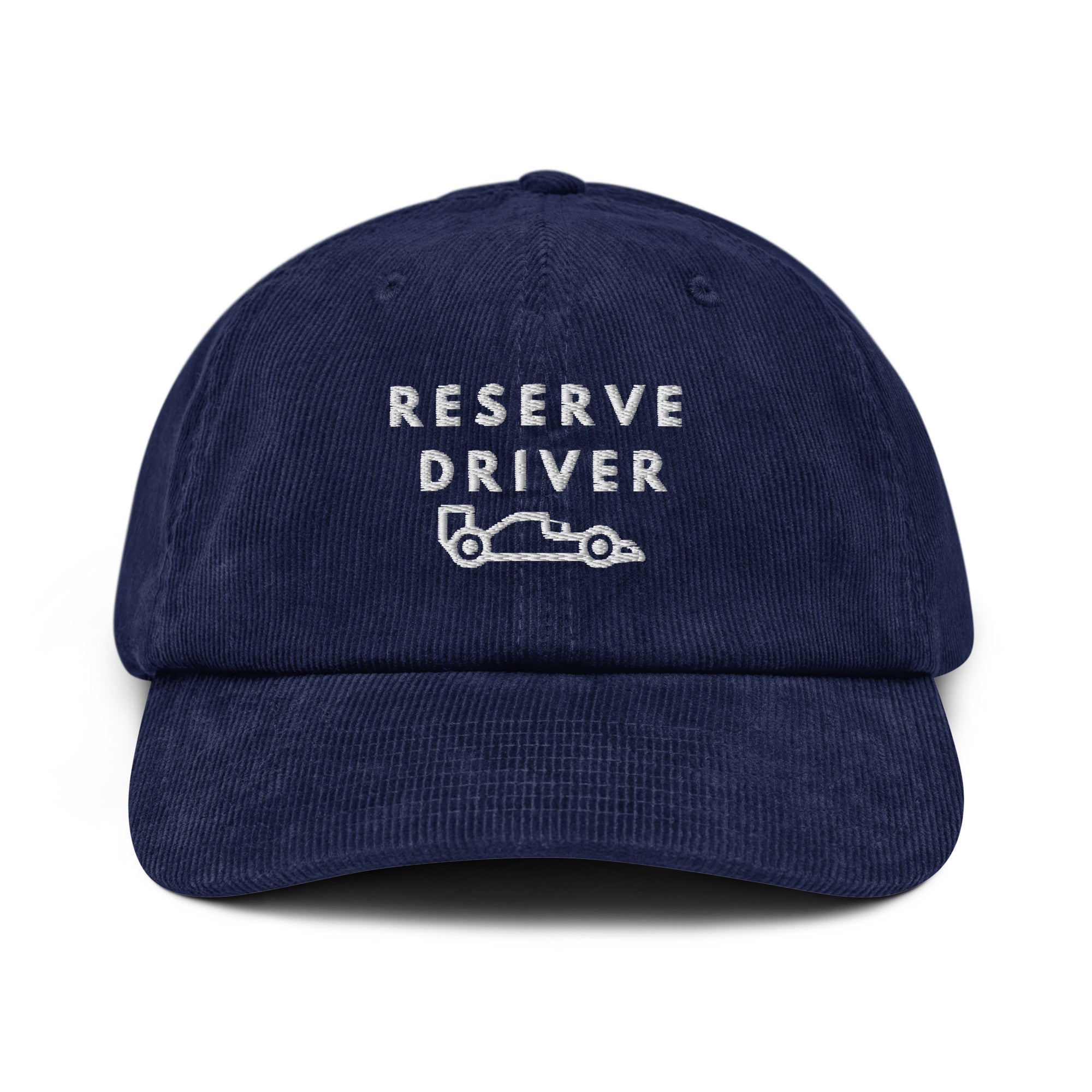 Reserve Driver Embroidered Corduroy Hat