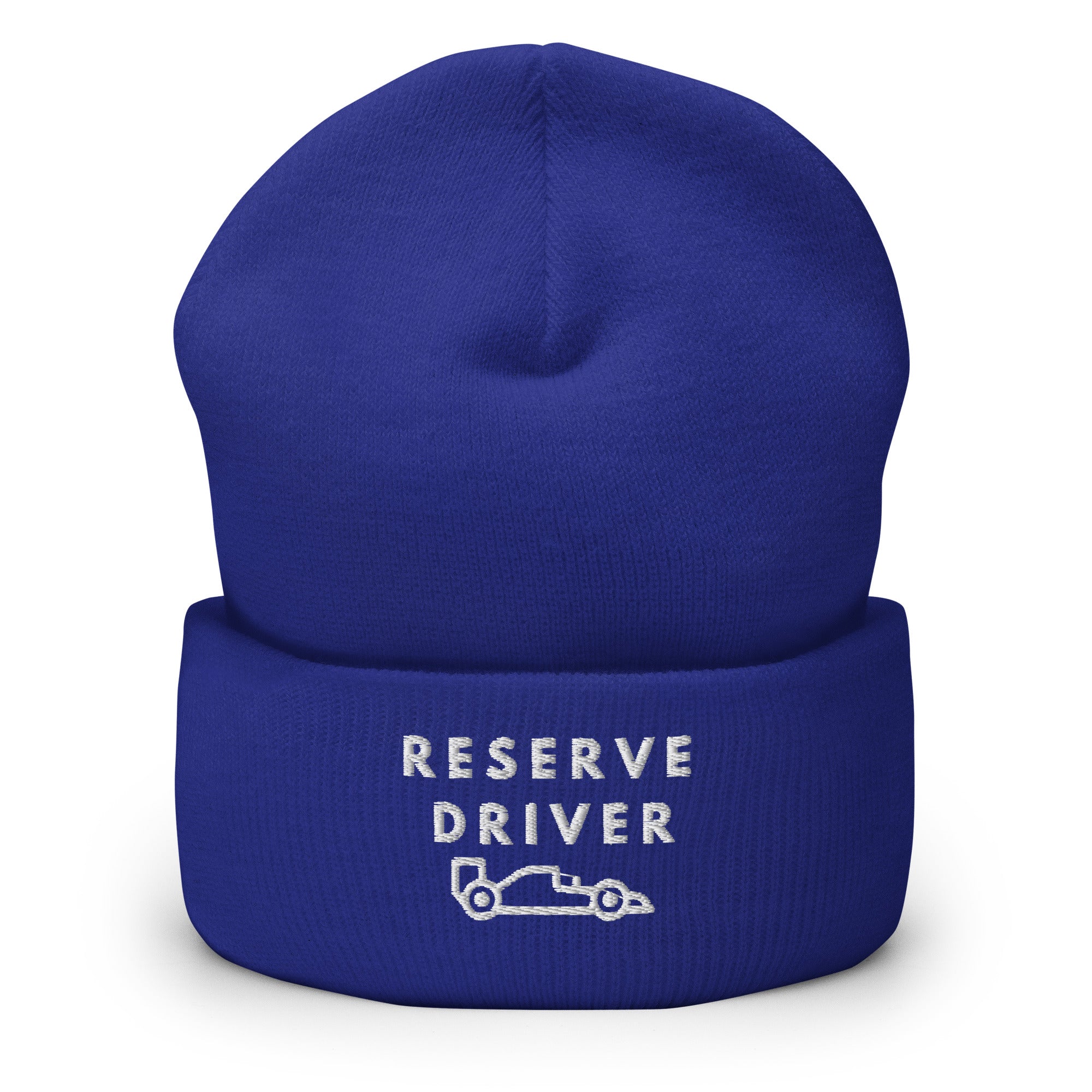 Reserve Driver Embroidered Cuffed Beanie