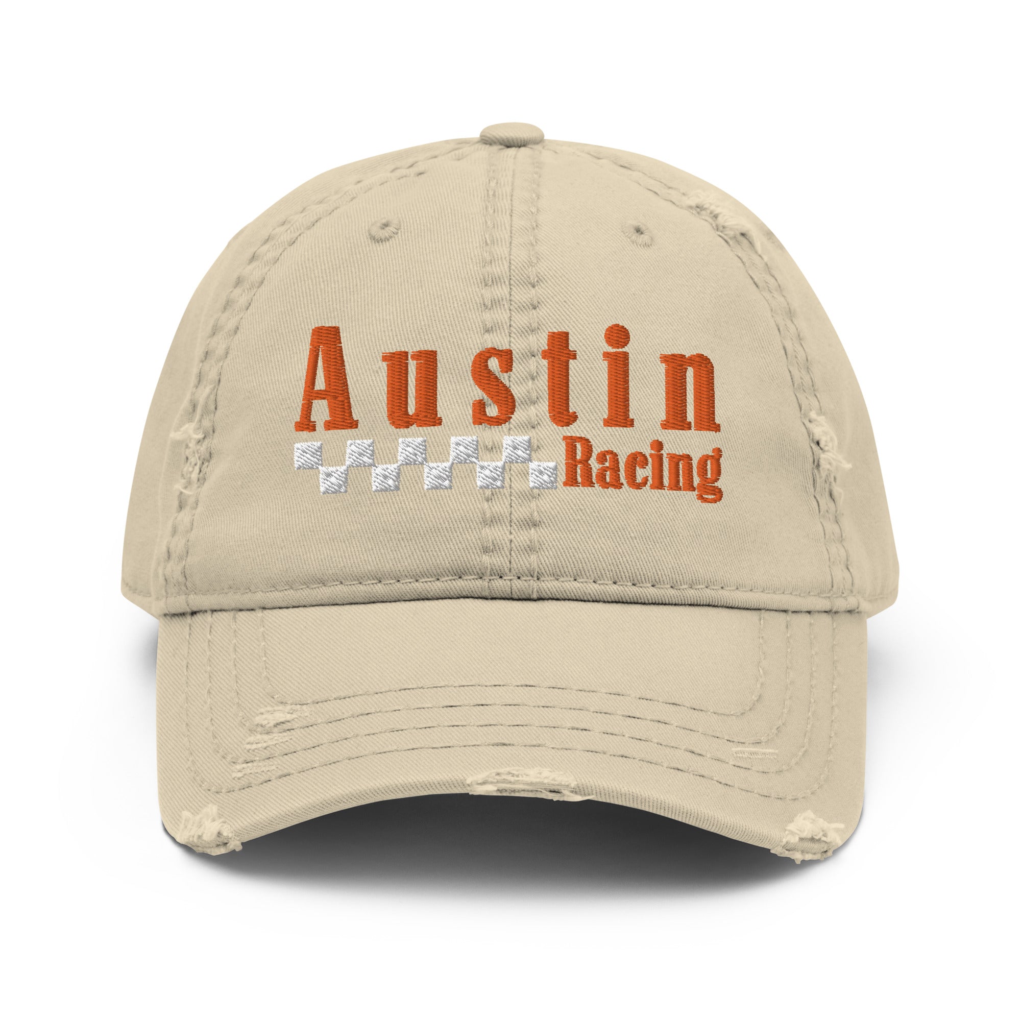 Austin Racing - Distressed Dad Hat - FormulaFanatics