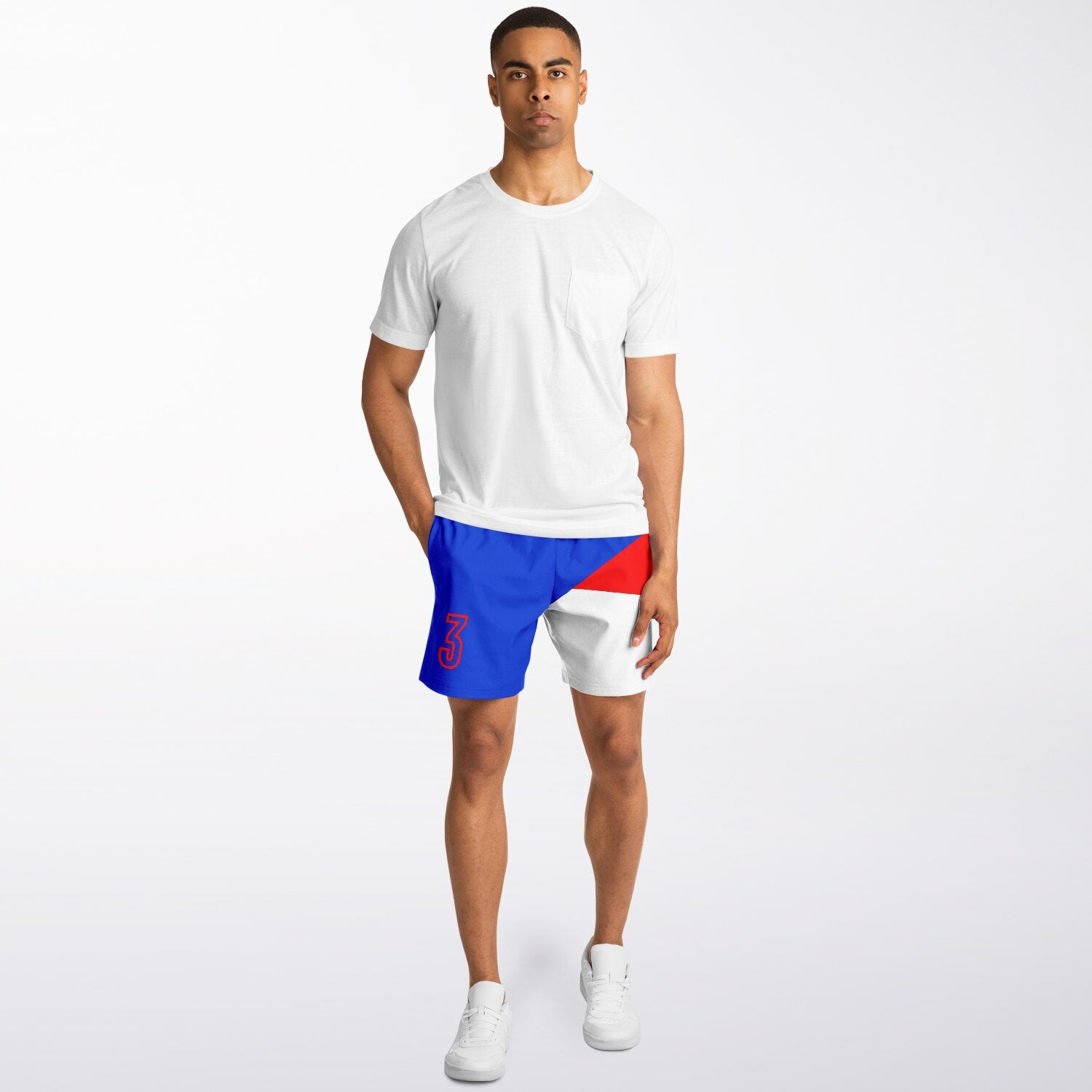 RIC3 Livery Inspired Athletic Shorts