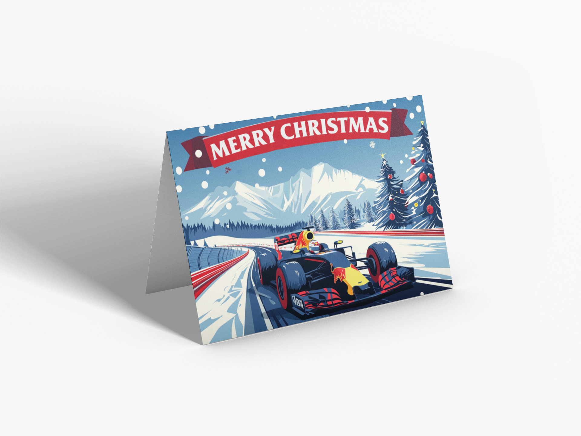 RB Merry Christmas Greeting Card