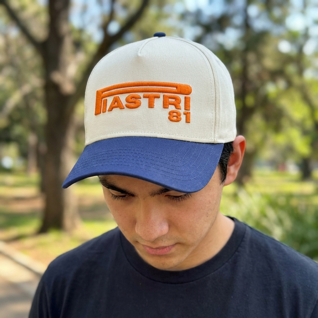 Piastri 81 Puff Embroidered | 5 Panel Cap | Formula Fanatics