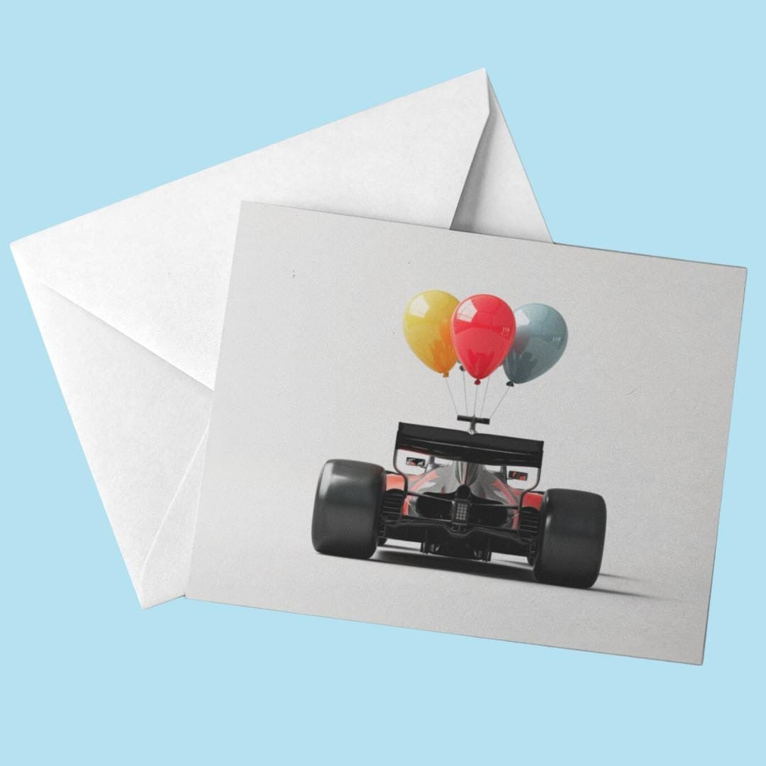 Birthday Balloons | Greeting Card