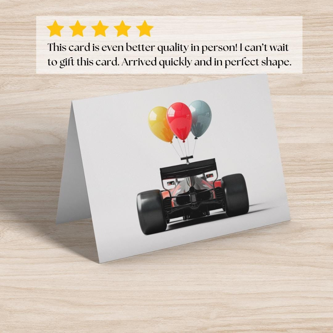 Birthday Balloons | Greeting Card