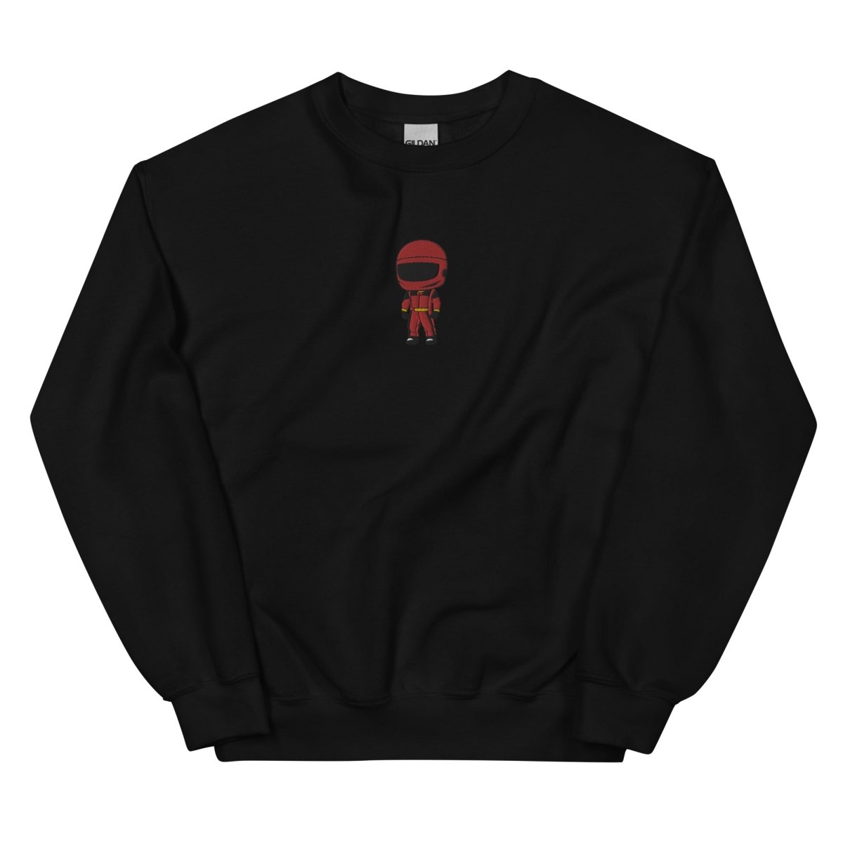 Mini Drivers Red/Gold Embroidered Sweatshirt - FormulaFanatics