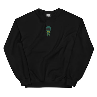 Mini Drivers Green/Neon Embroidered Sweatshirt - FormulaFanatics