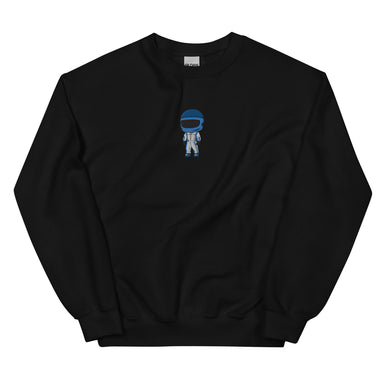 Mini Drivers Blue/Navy Blue Embroidered Sweatshirt - FormulaFanatics