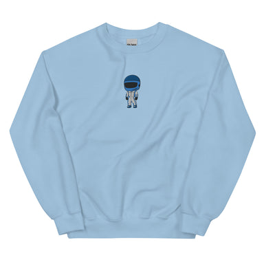 Mini Drivers Blue/Navy Blue Embroidered Sweatshirt - FormulaFanatics