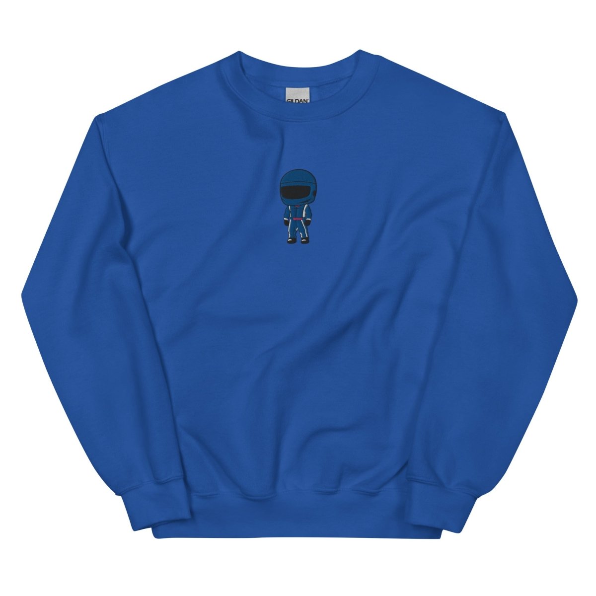 Mini Drivers Royal/Pink Embroidered Sweatshirt - FormulaFanatics