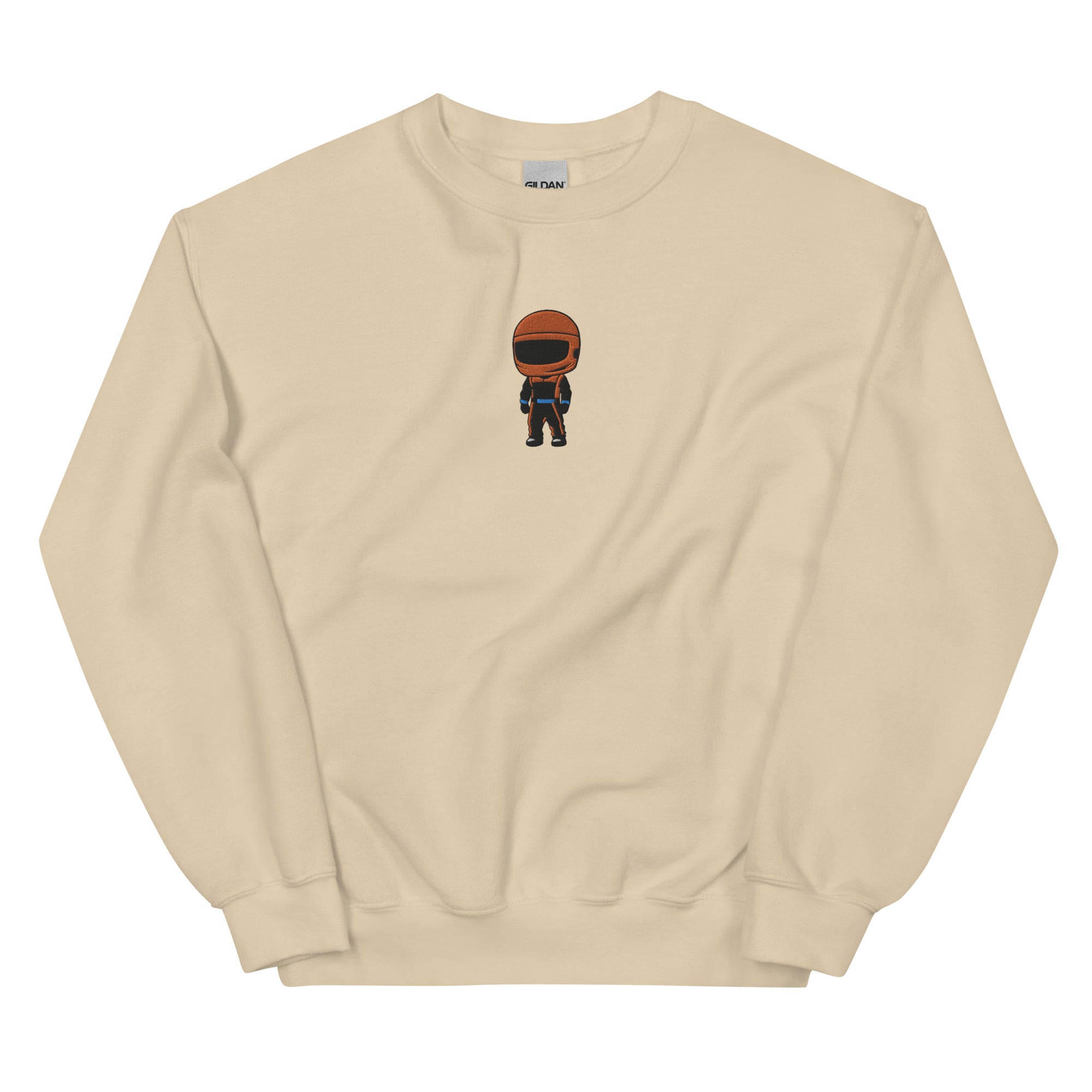 Mini Drivers Papaya/Black Embroidered Sweatshirt - FormulaFanatics