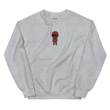 Mini Drivers Red/Gold Embroidered Sweatshirt - FormulaFanatics
