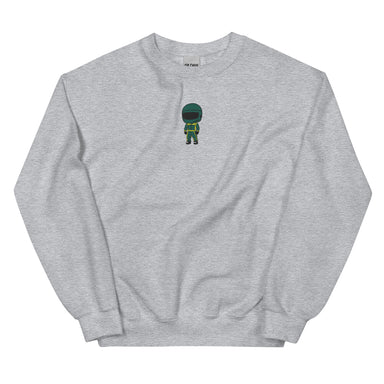Mini Drivers Green/Neon Embroidered Sweatshirt - FormulaFanatics