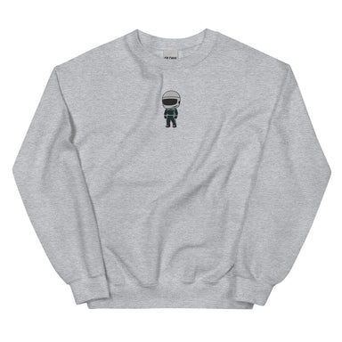 Mini Drivers Black/Teal/Silver Embroidered Sweatshirt - FormulaFanatics