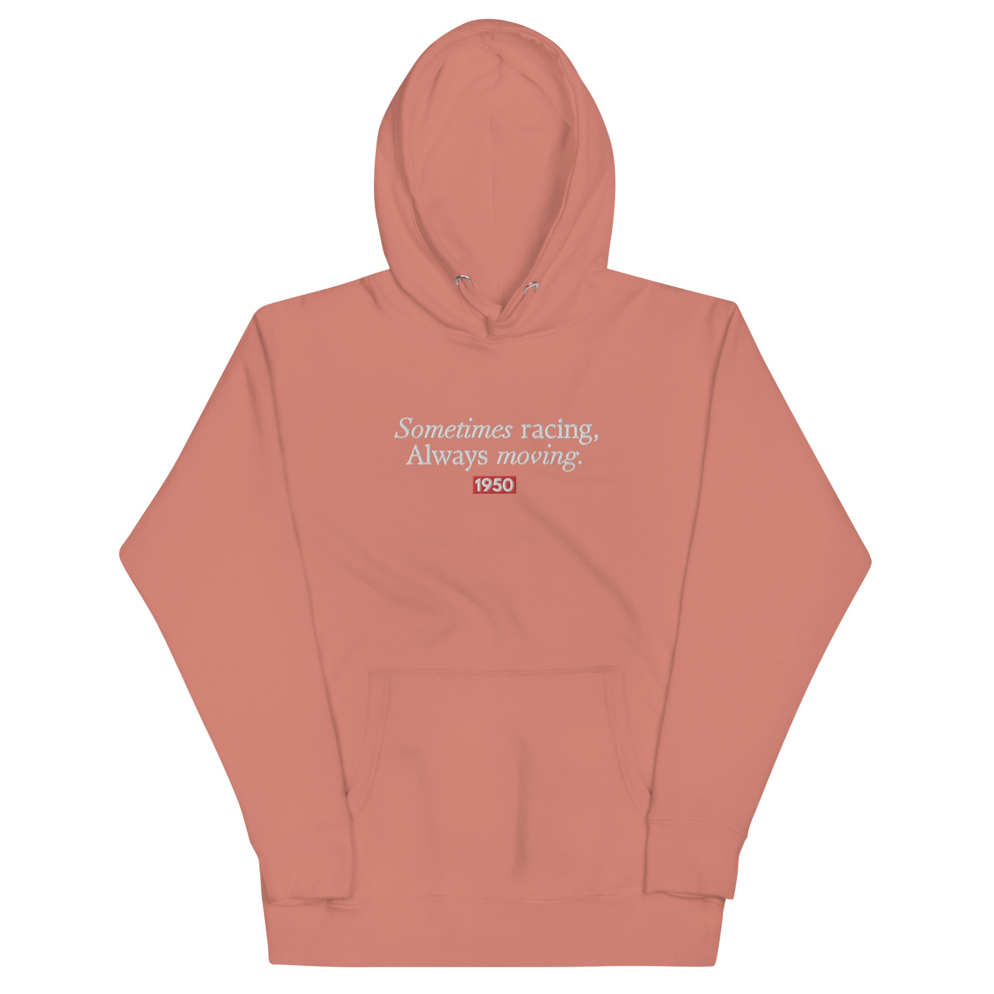 Sometimes Racing Embroidered Unisex Hoodie