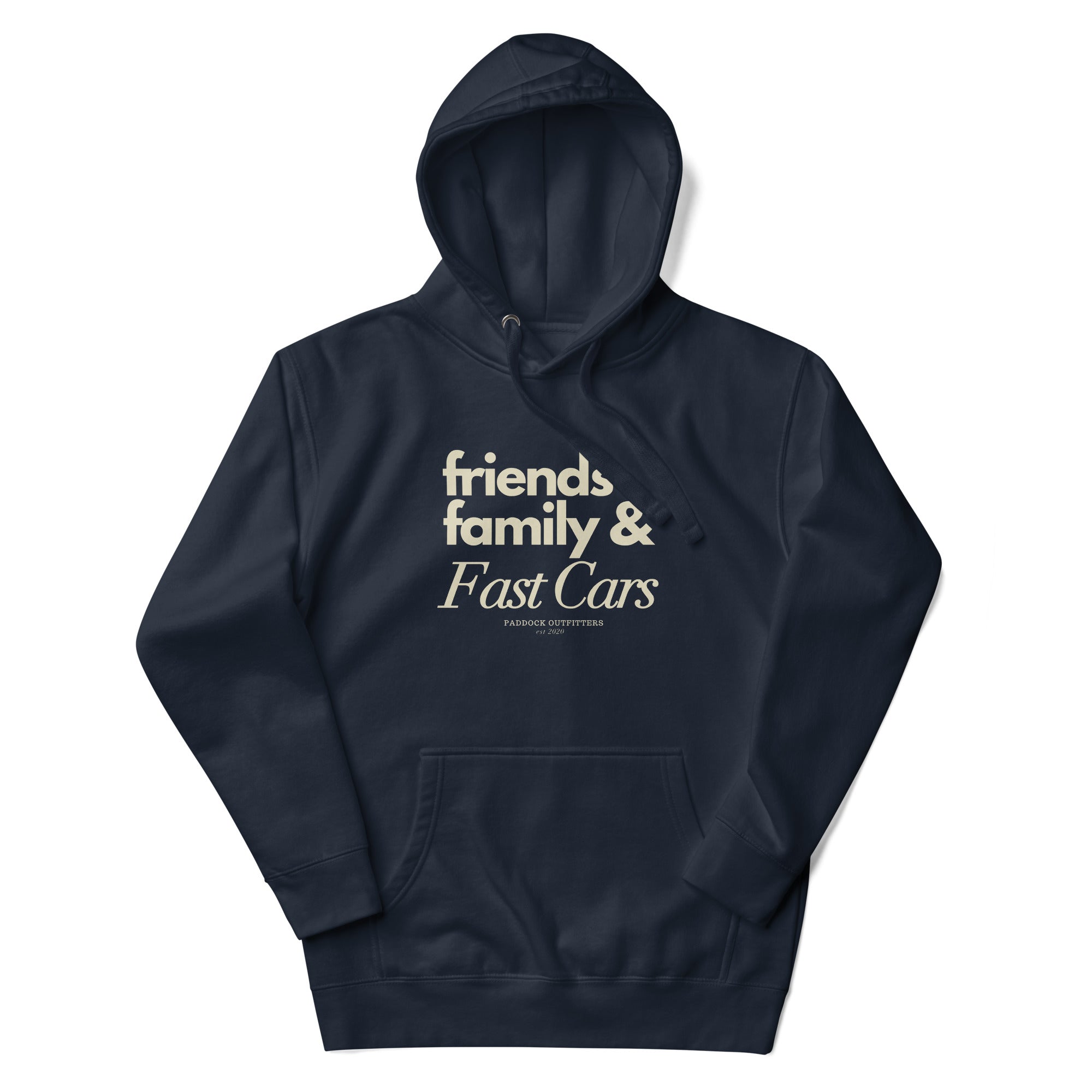 Friends, Family & Fast Cars Hoodie. - FormulaFanatics