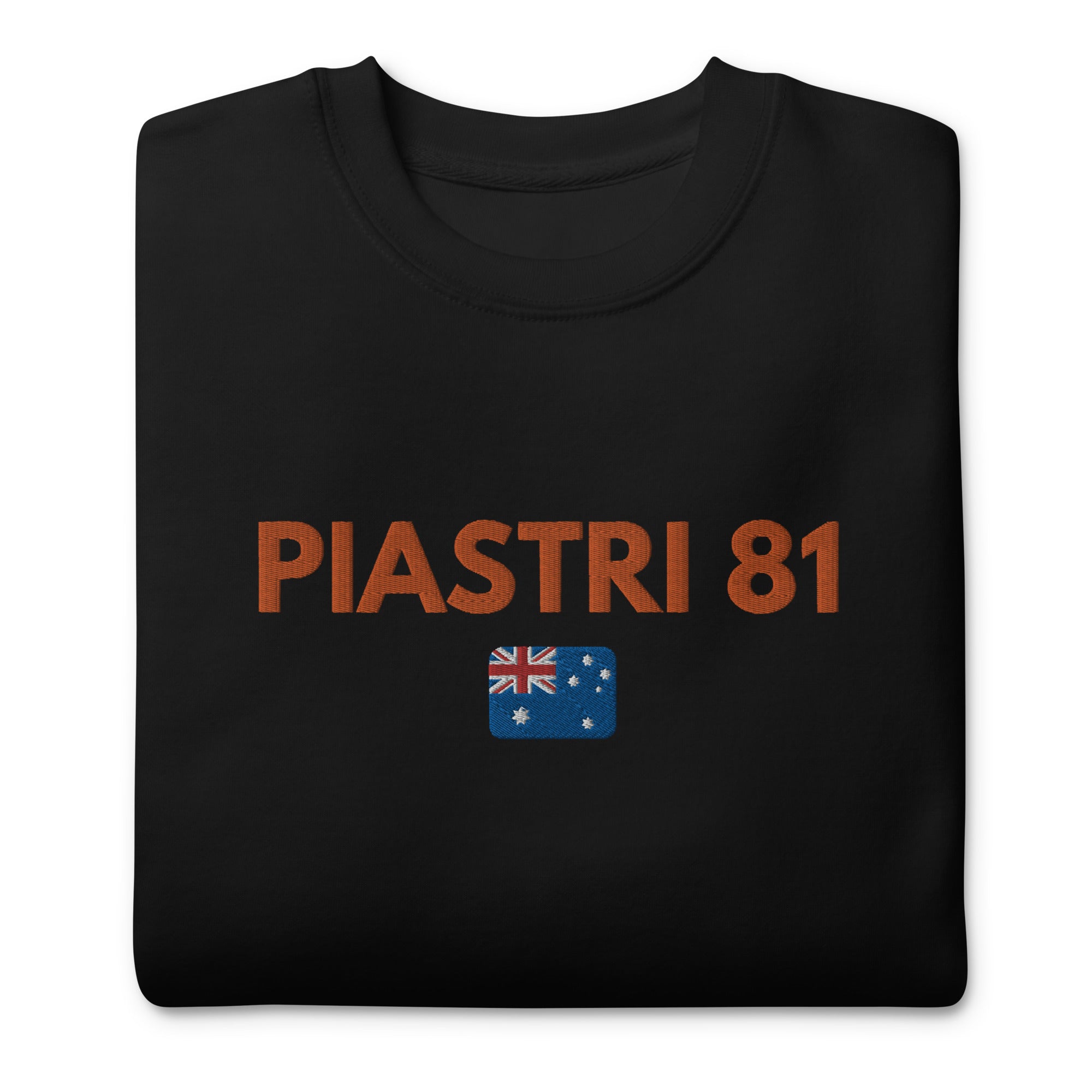 Piastri 81 Embroidered Unisex Premium Sweatshirt - FormulaFanatics