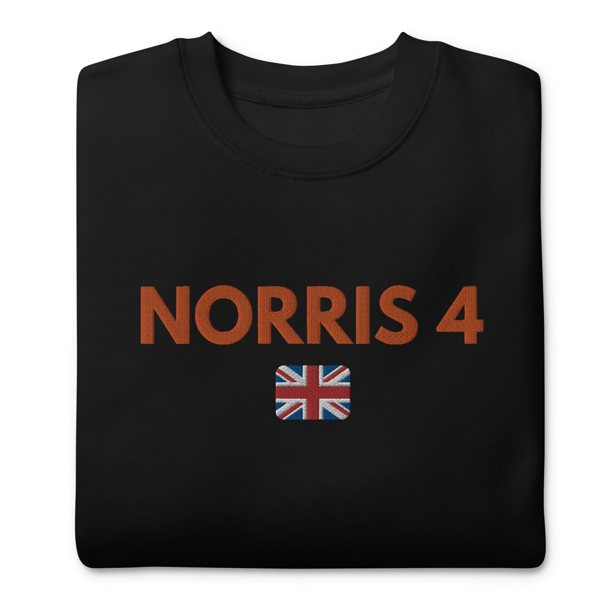 Norris 4 Embroidered Premium Sweatshirt - FormulaFanatics