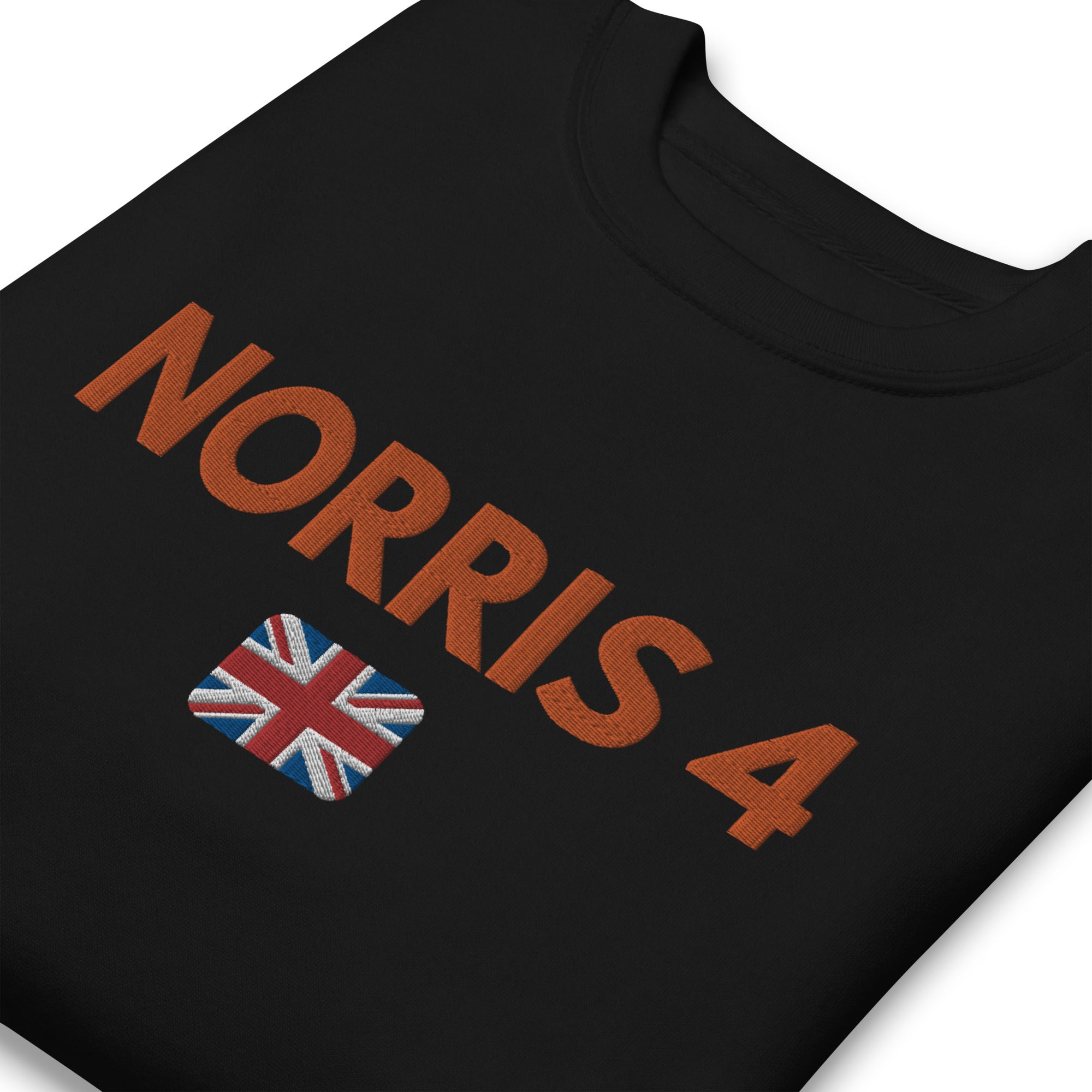 Norris 4 Embroidered Premium Sweatshirt - FormulaFanatics