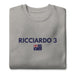 Ricciardo 3 Embroidered Unisex Premium Sweatshirt - FormulaFanatics