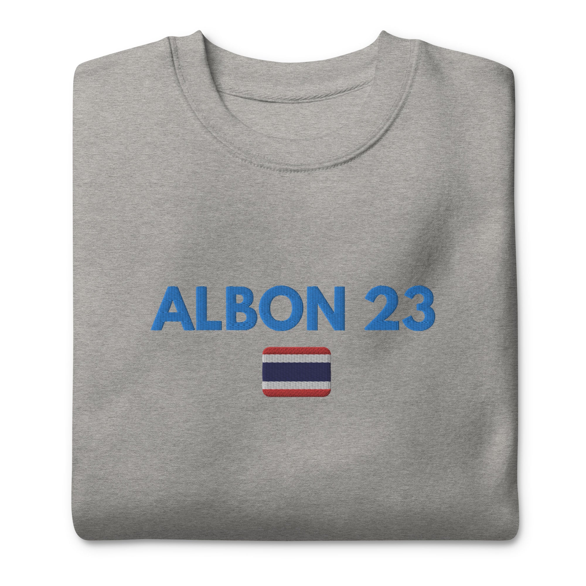 ALB23 Embroidered Unisex Premium Sweatshirt - FormulaFanatics