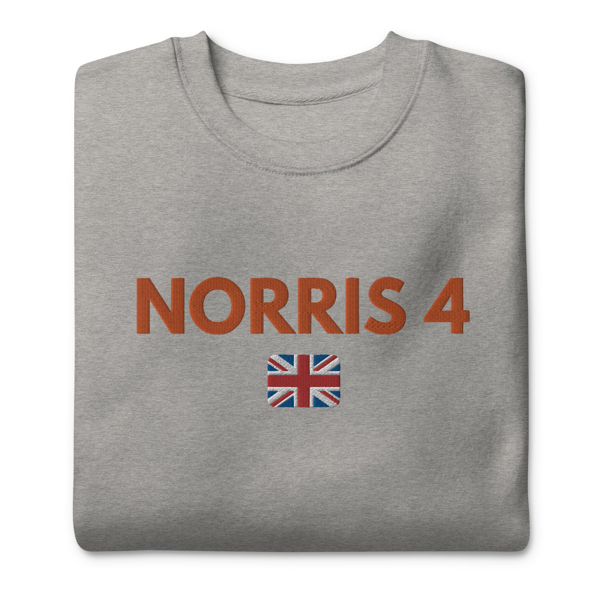 Norris 4 Embroidered Premium Sweatshirt - FormulaFanatics