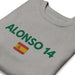 Alonso 14 Embroidered Unisex Premium Sweatshirt - FormulaFanatics