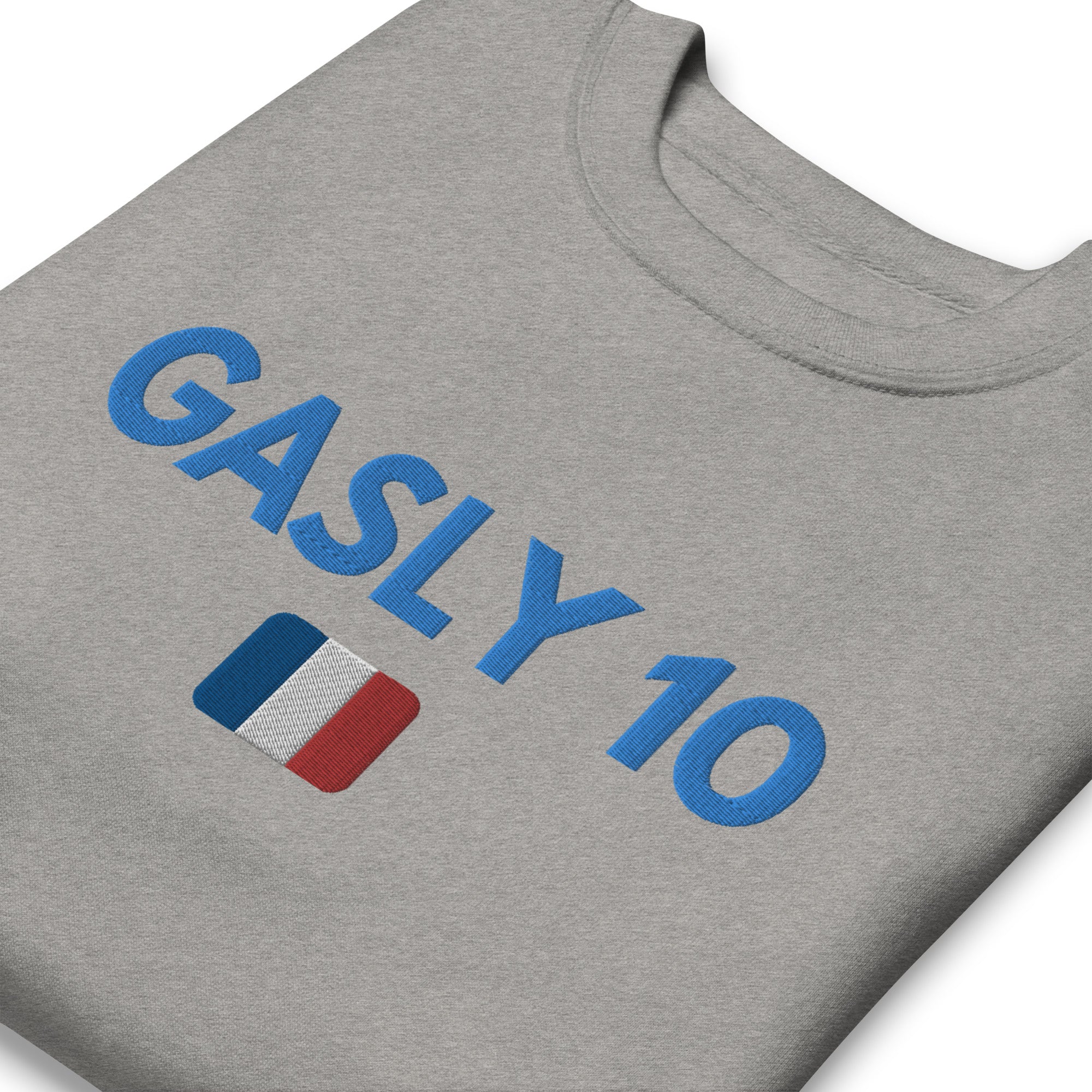 Gasly 10 Embroidered Premium Sweatshirt - FormulaFanatics