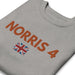 Norris 4 Embroidered Premium Sweatshirt - FormulaFanatics