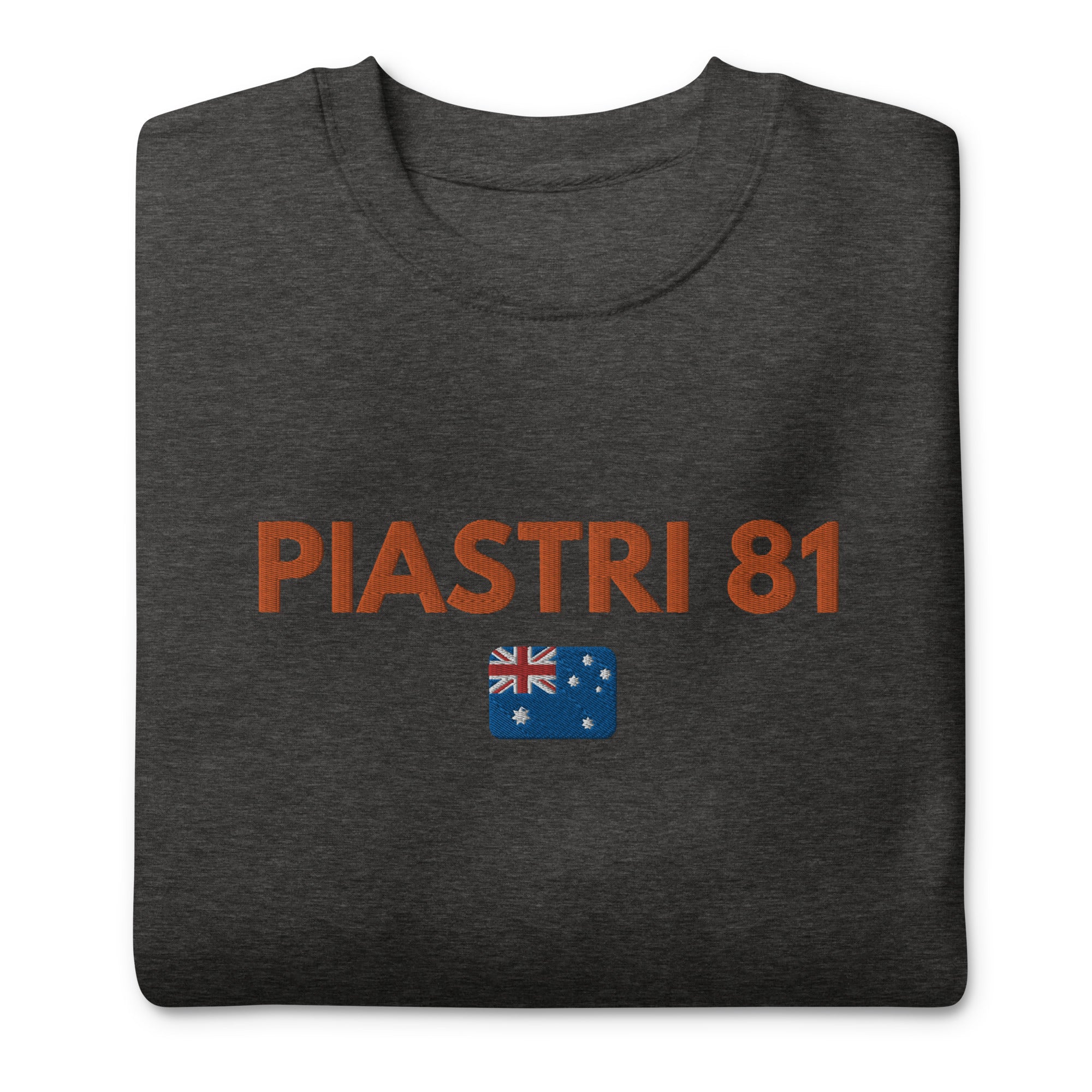 Piastri 81 Embroidered Unisex Premium Sweatshirt - FormulaFanatics