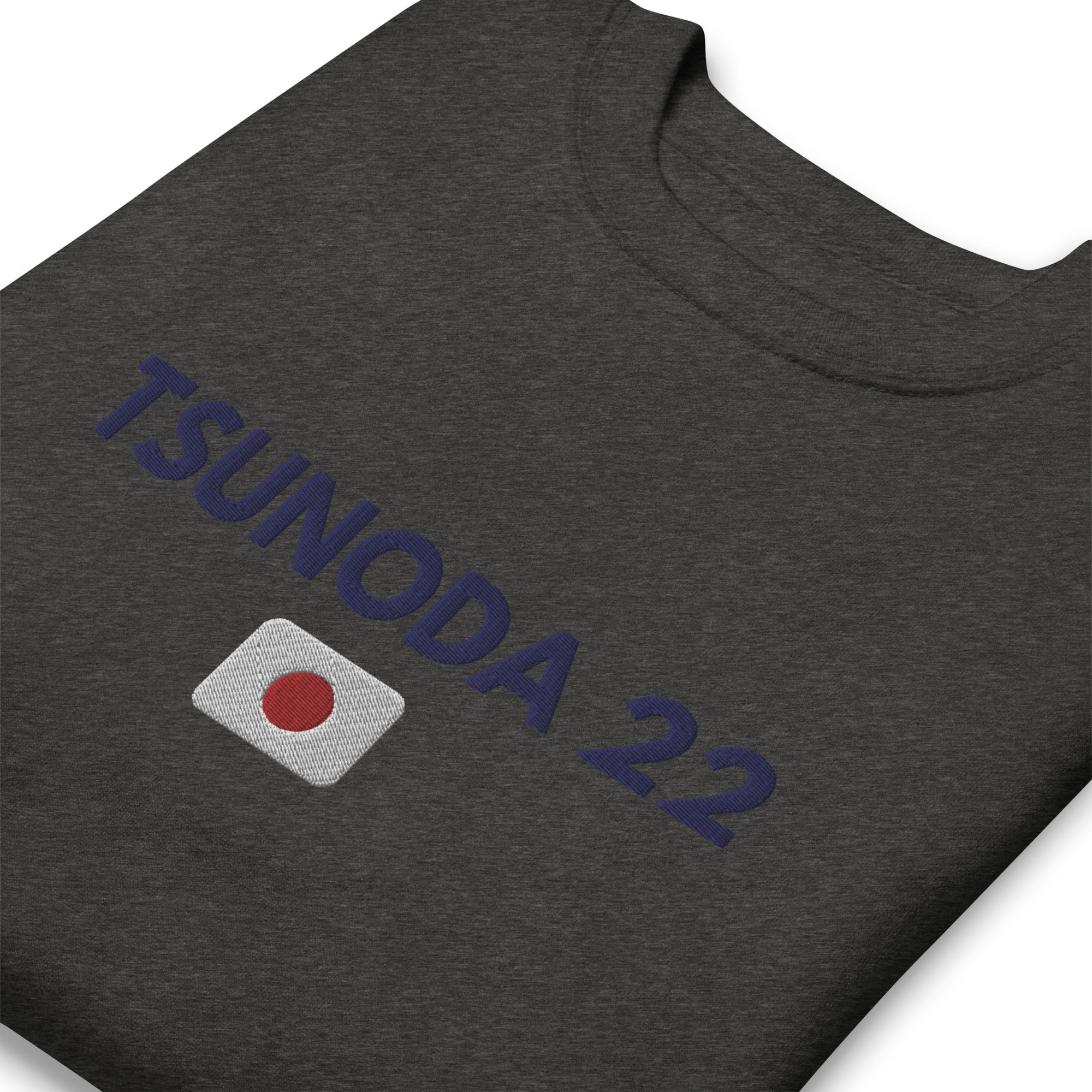 Tsunoda 22 Embroidered Unisex Premium Sweatshirt - FormulaFanatics