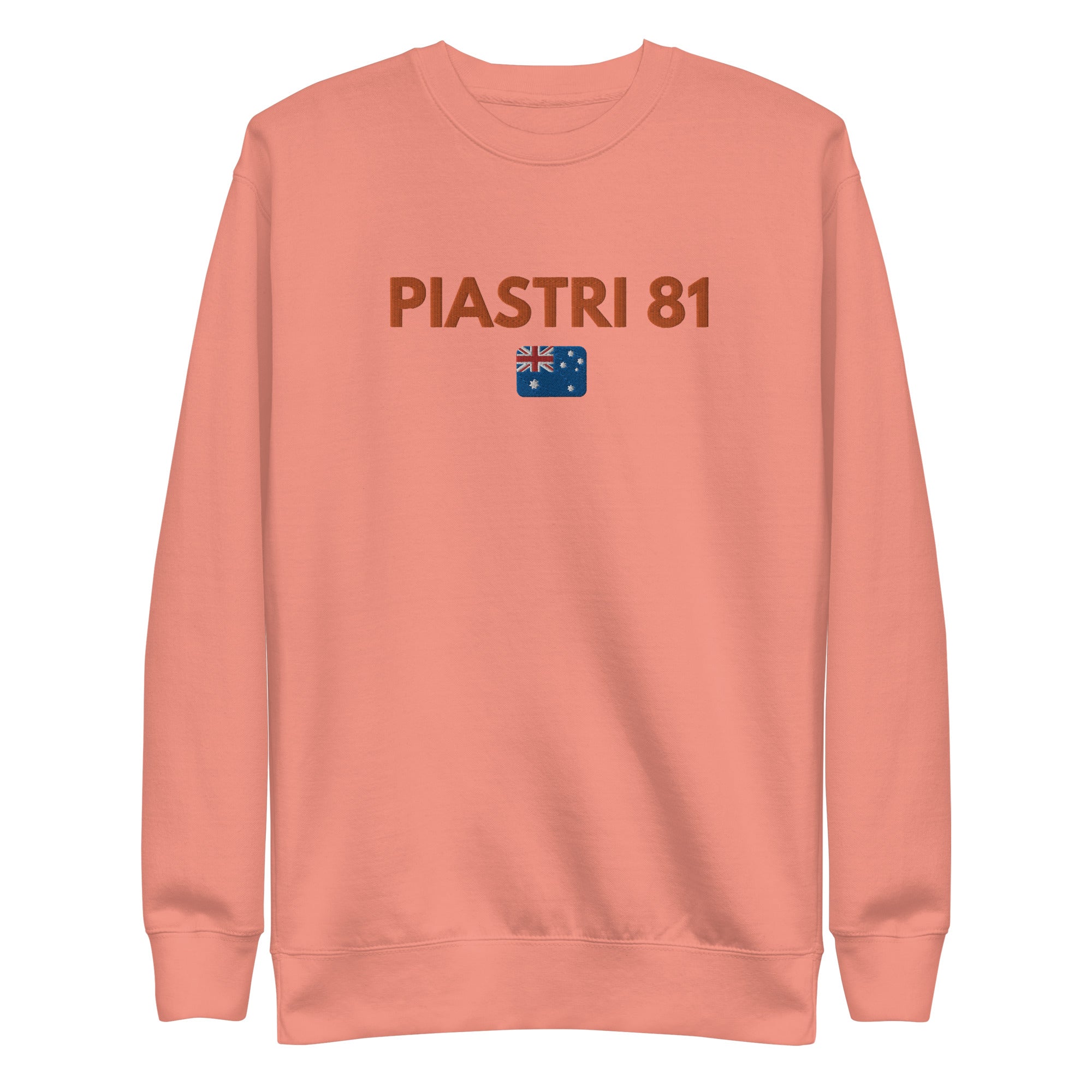 Piastri 81 Embroidered Unisex Premium Sweatshirt - FormulaFanatics