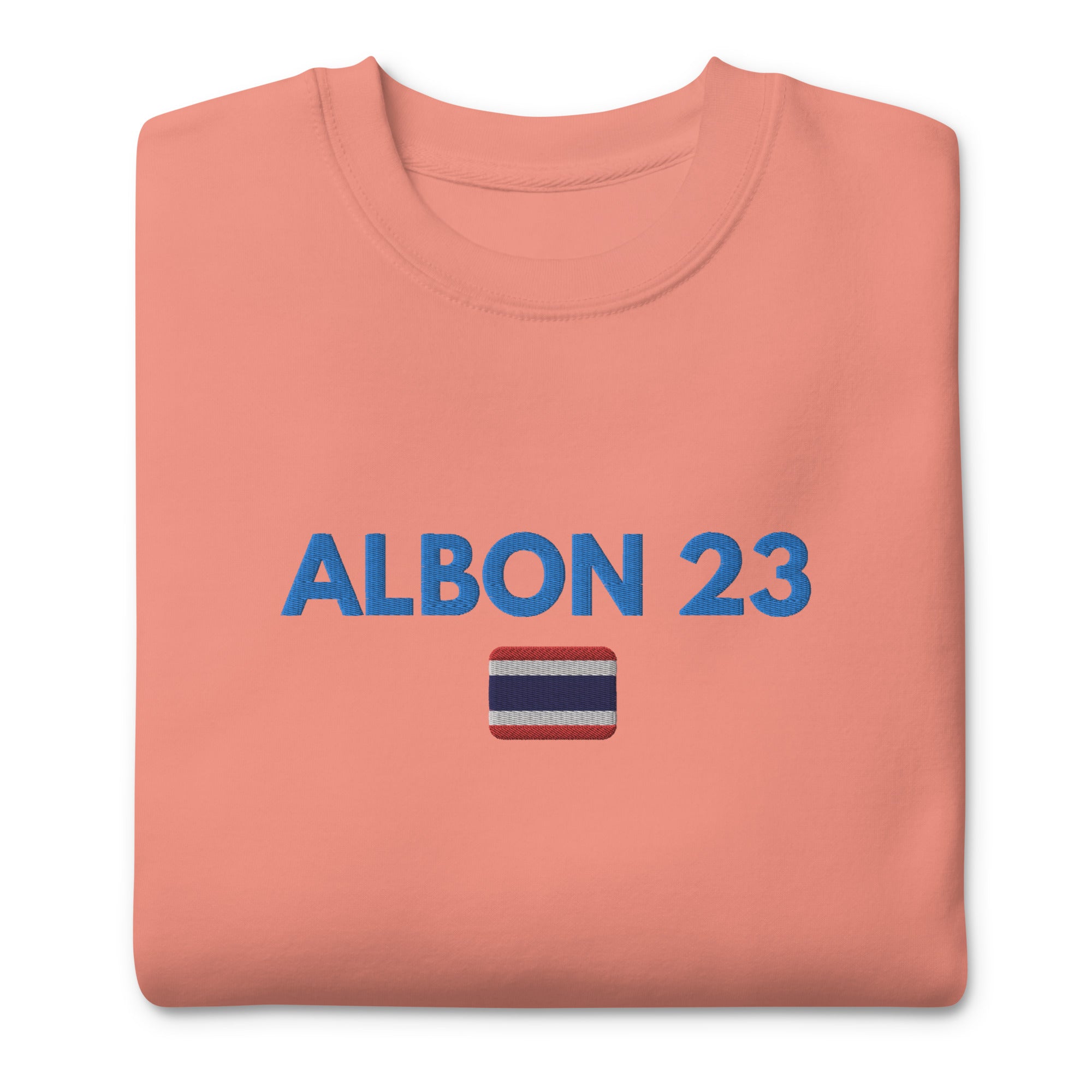 ALB23 Embroidered Unisex Premium Sweatshirt - FormulaFanatics