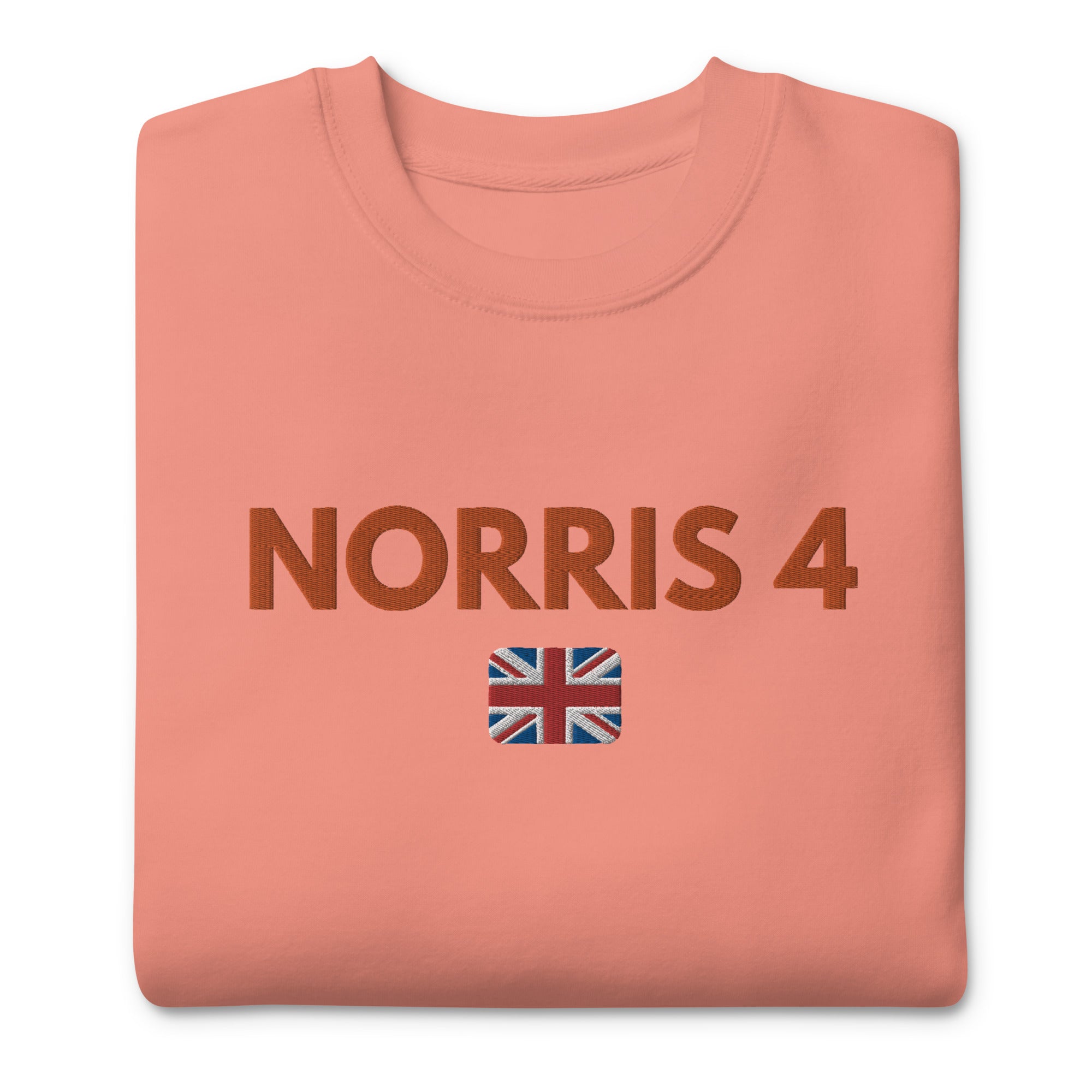 Norris 4 Embroidered Premium Sweatshirt - FormulaFanatics