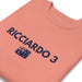 Ricciardo 3 Embroidered Unisex Premium Sweatshirt - FormulaFanatics